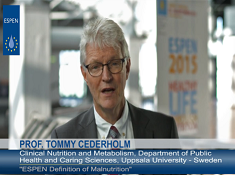 Tommy Cederholm - Malnutrition : la définition selon l'ESPEN