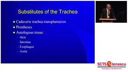 Tracheal substitution