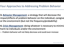 Track 1 TSC Pediatric - TAND: Severe Behavior Management & Effective Behavioral Interventions Track 1 TSC Pediatric - TAND: Severe Behavior Management & Effective Behavioral Interventions