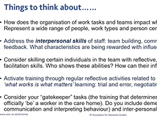 Training of care professionals Training of care professionals