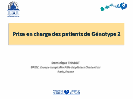 Traitement des patients inféctés par un génotype 2