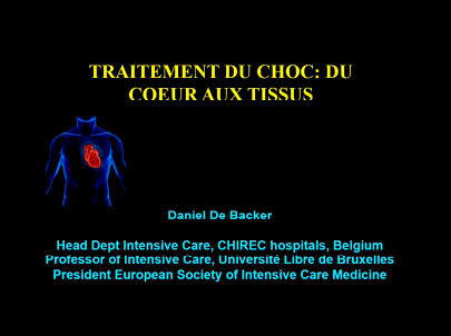 Traitement du choc au coeur des Tissus Traitement du choc au coeur des Tissus