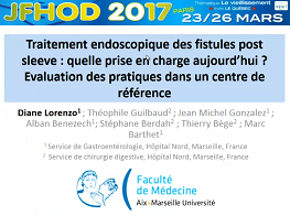 Traitement endoscopique des fistules sur sleeve : quelle prise en charge aujourd'hui ? Evaluation des pratiques dans un centre de référence