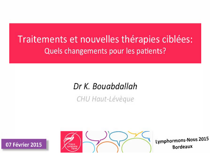 Traitement et nouvelles thérapies Ciblées