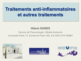 Traitements anti-inflammatoires et autres traitements