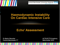 Transoesophageal echocardiography for ITU instability