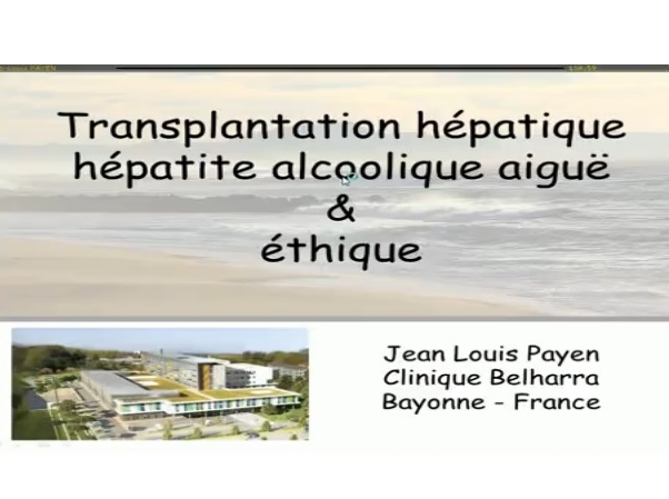 Transplantation hépatique pour hépatopathie alcoolique grave