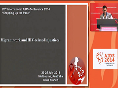 Travail de migrant et injustices reliées au VIH