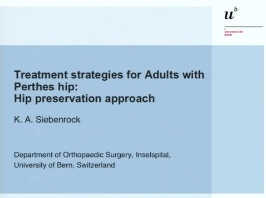 Algorithme de traitement des déformations résiduelles de la hanche de Perthes