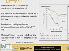 Treatment Sequencing for NETs: Where Does PRRT Fit In? Chandrasekharan