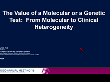 Tumor Heterogeneity and Therapeutic Resistance Tumor Heterogeneity and Therapeutic Resistance