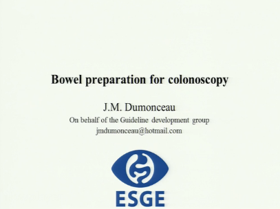 UEG Week 2013 - Bowel preparation for colonoscopy UEG Week 2013 - Bowel preparation for colonoscopy