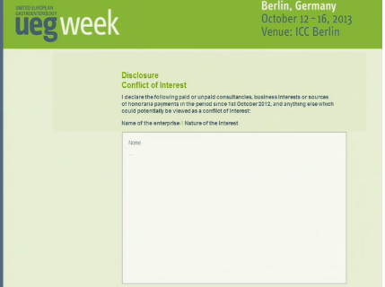 UEG Week 2013 - CRC screening in England UEG Week 2013 - CRC screening in England