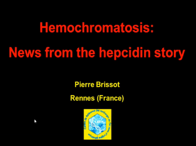 UEG Week 2013 - Hemochromatosis and Hepcidin UEG Week 2013 - Hemochromatosis and Hepcidin