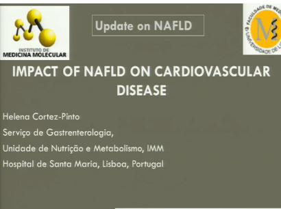UEG Week 2013 - Impact of NAFLD and cardiovascular disease UEG Week 2013 - Impact of NAFLD and cardiovascular disease