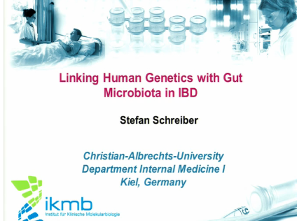 UEG Week 2013 - Linking human genetics with gut microbiota in inflammatory bowel disease UEG Week 2013 - Linking human genetics with gut microbiota in inflammatory bowel disease