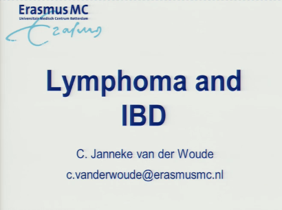 UEG Week 2013 - Risk of Lymphoma in IBD UEG Week 2013 - Risk of Lymphoma in IBD
