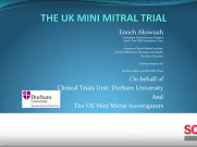 UK mini-mitral trial
