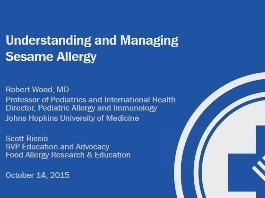 Understanding and Managing Sesame Allergy