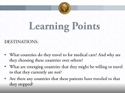 Understanding & Attracting Patients from the Middle East