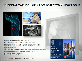 Uniportal Double Sleeve Resection: How I Do It