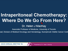Update on Intraperitoneal Chemotherapy for the Treatment of Epithelial Ovarian Cancer Update on Intraperitoneal Chemotherapy for the Treatment of Epithelial Ovarian Cancer
