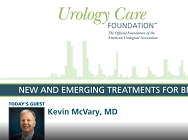 Urology Care Podcast: New and Emerging Treatments for BPH