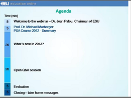 Urowebinar: Emerging evidence on PSA in the Diagnosis of Prostate Cancer Urowebinar: Emerging evidence on PSA in the Diagnosis of Prostate Cancer