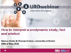 Urowebinar: How to interpret urodynamic study Urowebinar: How to interpret urodynamic study