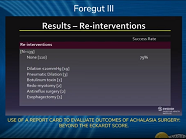 USE OF A REPORT CARD TO EVALUATE OUTCOMES OF ACHALASIA SURGERY: BEYOND THE ECKARDT SCORE USE OF A REPORT CARD TO EVALUATE OUTCOMES OF ACHALASIA SURGERY: BEYOND THE ECKARDT SCORE