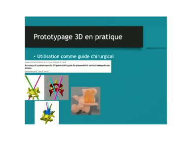 Utilisation de limpression et de la modélisation 3D en médecine vétérinaire Utilisation de limpression et de la modélisation 3D en médecine vétérinaire