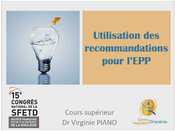 Utilisation des recommandations pour les EPP