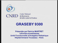 Utiliser une pompe PCA morphine chez l'enfant - Partie 5 - Pompe Graseby 9300