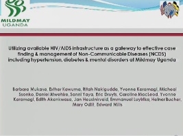 Utiliser les infrastructures disponibles pour le VIH / SIDA comme une passerelle vers la recherche de cas et la gestion des maladies non transmissibles