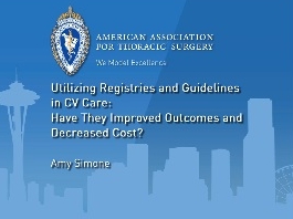 Utiliser les registres et guidelines en soins cardiovasculaires : Ont-ils amélioré les résultats et diminué les coûts? Utiliser les registres et guidelines en soins cardiovasculaires : Ont-ils amélioré les résultats et diminué les coûts?