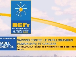Vaccins contre le papillomavirus humain (HPV) et cancers. Enjeux de la vaccination contre le papillomavirus humain
