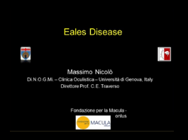 Pathologies Vasculaires -  La maladie de Eales Pathologies Vasculaires -  La maladie de Eales