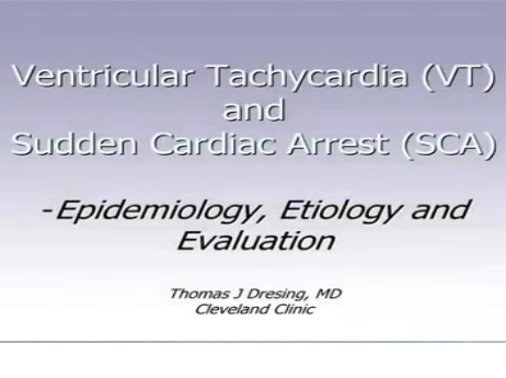 Ventricular Tachycardia and Sudden Cardiac Death