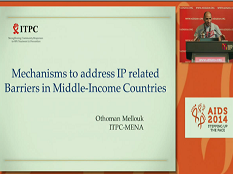 Mechanisms to address intellectual property management for enhancing access to innovative HIV related products