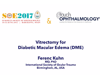 Vitrectomy for Diabetic Macular Edema (DME), Ferenc Kuhn