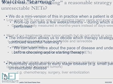 Watchful Learning & Surveillance of NETs - Emily Bergsland