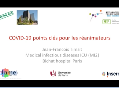 Webinar du CEMIR spcial COVID-19: Actualits et prise en charge Webinar du CEMIR spcial COVID-19: Actualits et prise en charge