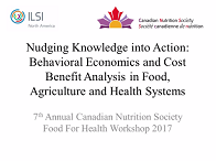 Welcome and History of Food for Health Welcome and History of Food for Health