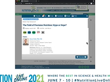 Welcome to Day 2 of NUTRITION 2021 LIVE ONLINE | Tuesday, June 8, 2021