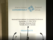 Welcome to the 2019 Acromegaly Conference in Toronto