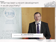 What has been a recent development in acute psychiatry?