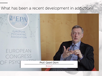 What has been a recent development in addiction?