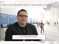 What is an important topic in psychiatry for you?