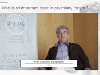 What is an important topic in psychiatry for you?