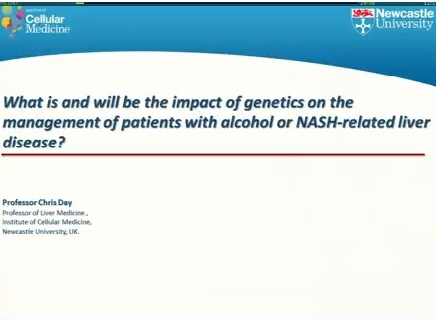 What is and will be the impact of genetics on the management of patients with alcohol of NASH-related liver disease ?